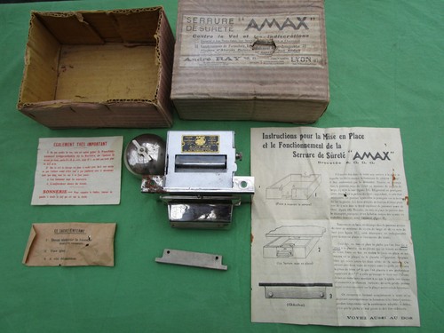 Serrure sureté amax - sureté, tiroir