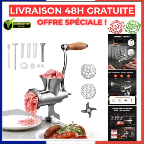 Hachoir viande manuel vevor - viande,
