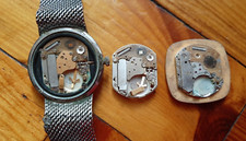 3 Old Soviet quartz mechanisms Luch 2350, 2356 & Polet 2456 USSR For spare parts