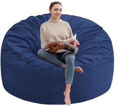 6FT Bean Bag Chair, Large Bean