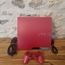 PLAYSTATION 3 PS3 EDITION SPECIALE ROUGE + MANETTE OFFICIELLE + CABLES 320GB