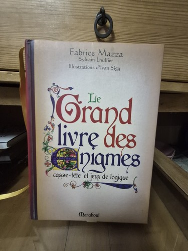 Grand livre des énigmes - le,