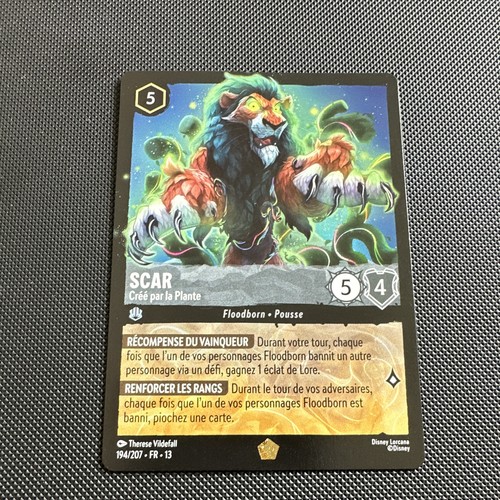 Disney lorcana tcg scar - disney,