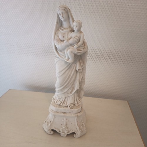 Statue antique porcelaine - statue, en