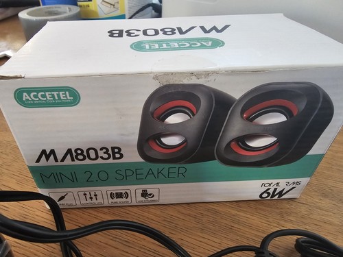 Accetel ma803b enceintes - ma803b, pc