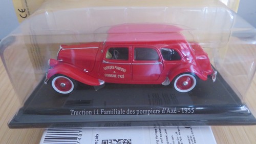 Miniature citroen pompiers - citroen,
