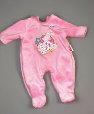 Pyjama Velours Pour Poupon Bébé Babyborn Baby Born