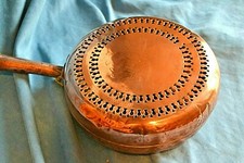 bassinoire chauffe lit cuivre