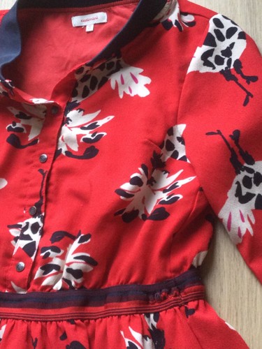 Superbe robe manches - , à
