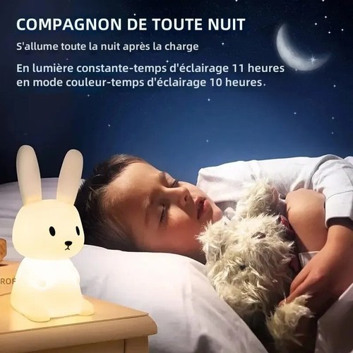 Figurine lapin lumineux - figurine,