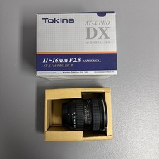 Tokina AT-X 116 PRO DX-II 11-16mm f/2.8  (Used Lens in Great Condition)