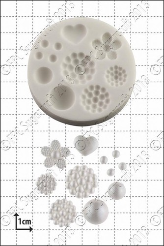 Moule silicone perles - silicone,