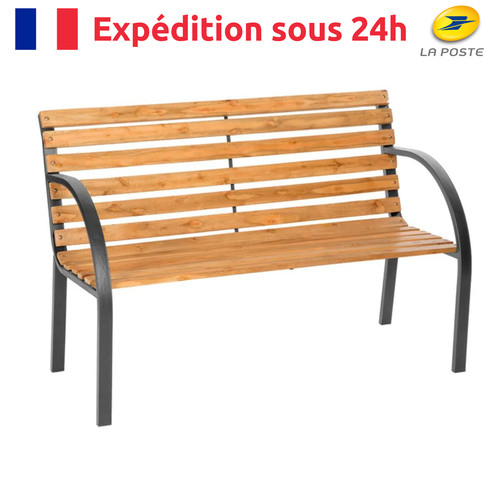 Banc jardin bois 119 5 - banc, 119,5