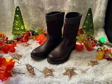 Botte bottines Aigle Neuve T 38 cuir marron °°°°°°°