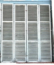 Suite de 2 paires de volets a