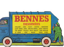 Chaland - Margerin - Loustal - Bennes dessinées - Carton 1986
