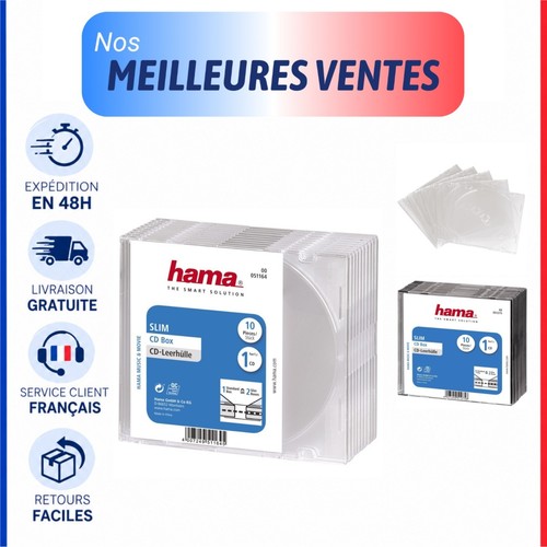 Hama boîtier slim lot de - lot,