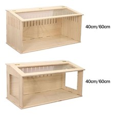 Cage en bois respirante pour