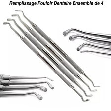 Lot De 4 Fouloir d'obturation