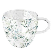 Tasse à thé en verre double