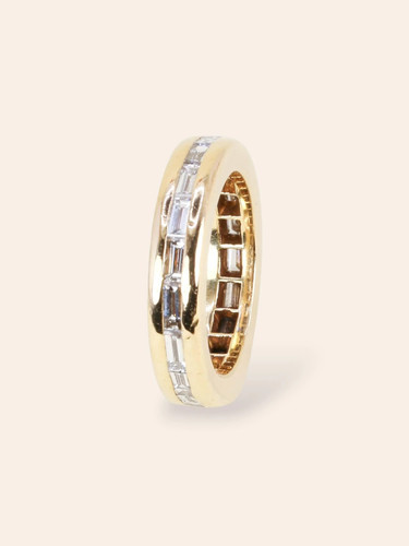Rolex bague jaune diamants - rolex,