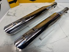 Vance & Hines Twin Slash Harley Touring Freewheel Trike Slip On Exhaust Mufflers