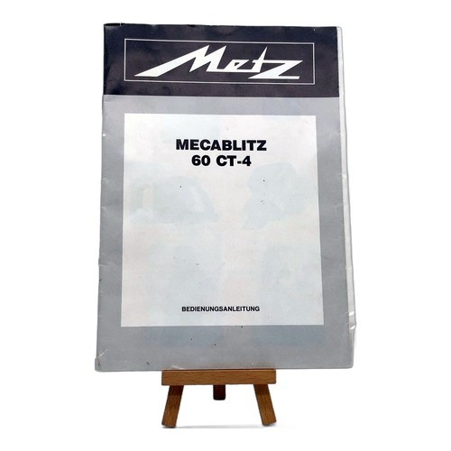 Metz mecablitz 4 - mecablitz, manuel