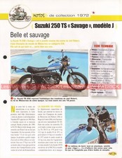 SUZUKI TS 250 Savage Model J