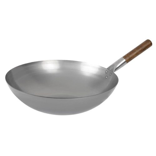 Wok acier doux - wok,