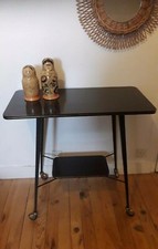 Table desserte en formica à roulettes - vintage des années 50 60