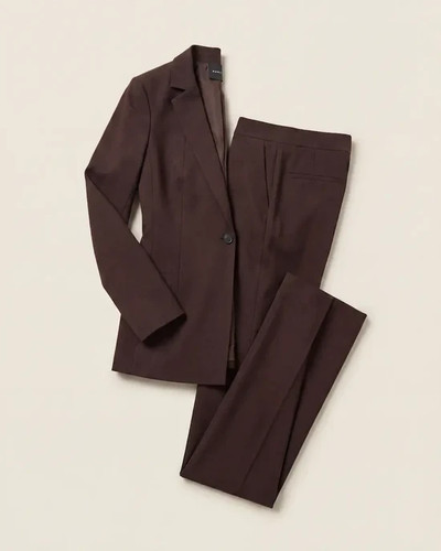 Ensemble marron chocolat