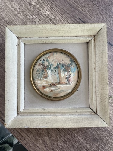Ancienne peinture miniature