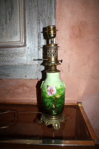 Ancienne lampe pétrole - ancienne,