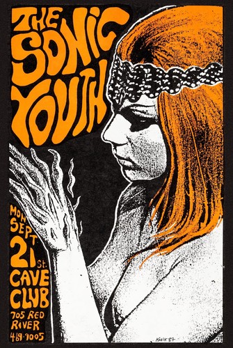 Affiche concert sonic - affiche,