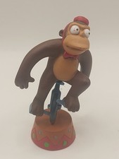 SIMPSON - THE SIMPSONS - Mr Teeny Monkey PVC Figure on Unicycle