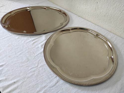 Plateau rond ovale - plateau,