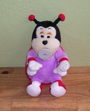 Peluche Doudou vintage Bébé Coccinelle avec tétine