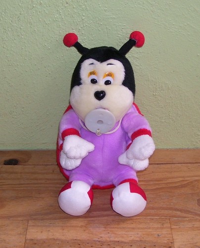 Peluche doudou vintage bébé - peluche,