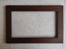 cadre bois naturel art déco