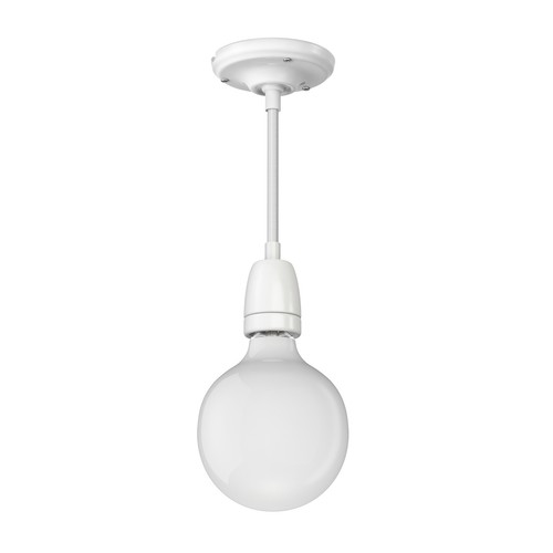 E27 porcelaine suspension - porcelaine-,