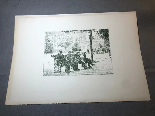 Emil orlik lithographie - emil, orlik,