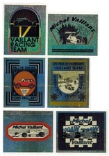 Michel Vaillant Lot 6 Out of Collection Stickers Panini 1992