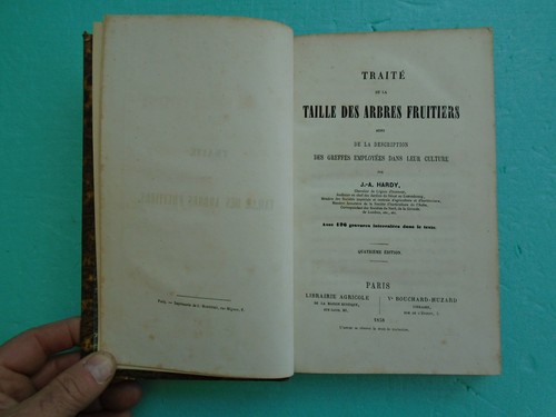 Hardy traité de la - hardy, j.a.