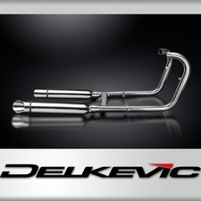 Kawasaki W650 W800 2019-2024 Echappement Complet Silencieux 410mm Coupe Oblique