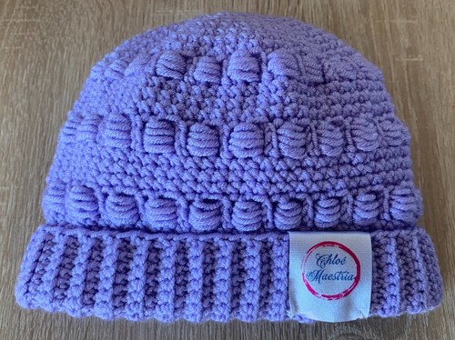 Bonnet bébé fait main - , en