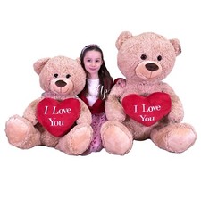 Ours En Peluche Géant Assis