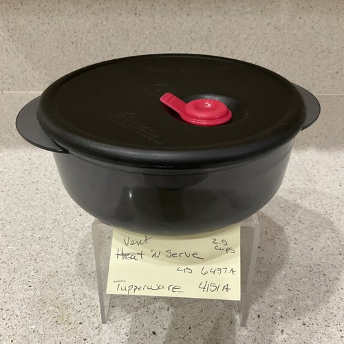 Tupperware vent serve round - tupperware,