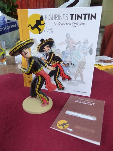 Figurine tintin alcazar - tintin, :