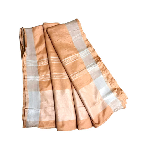 Robe mariée beige sari - de,