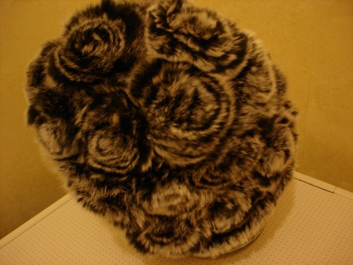 Chapeau fourrure lapin - en,